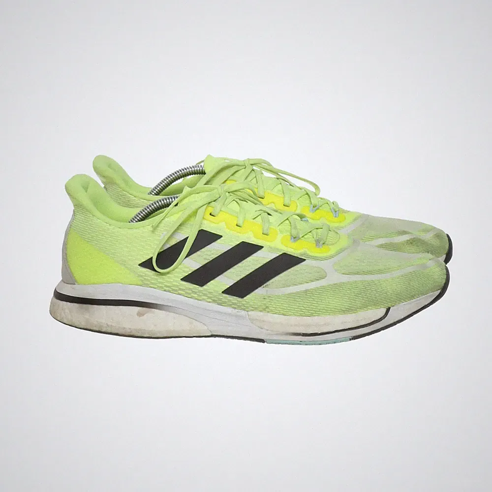 Adidas, Laufschuhe, Größe: 46 2/3, Gelb/Schwarz/Weiß, Herren #qV4