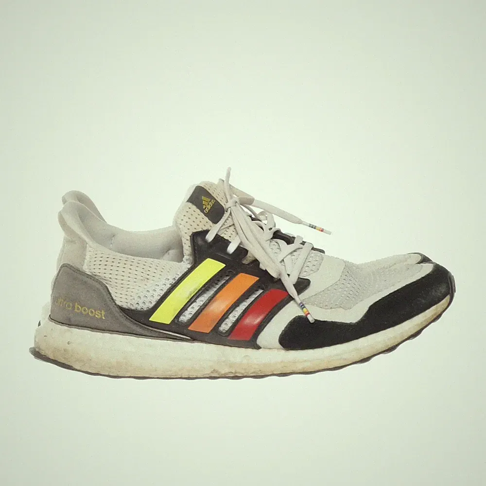Adidas, Laufschuhe, Größe: 46, Beige/Mehrfarbig, Herren #YWO