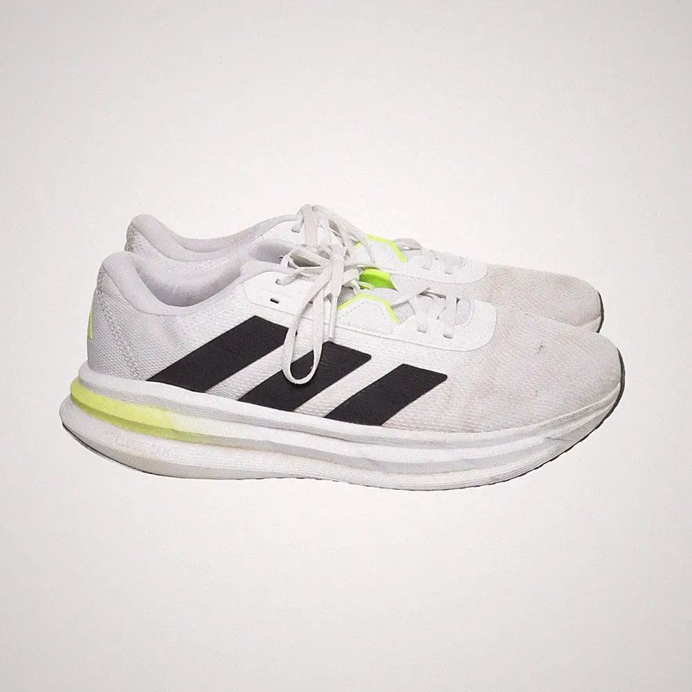 Adidas, Laufschuhe, Größe: 47 1/3, model: jp6600, Weiß/Schwarz/Gelb, Herren #AnO