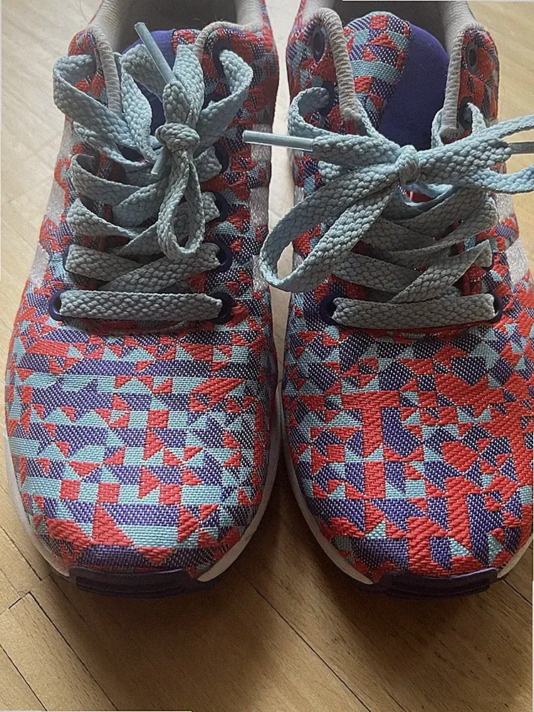 adidas Laufschuhe Sportschuhe zx flux weave Prism Gr36 Sehr Bequem 3 Mal Getrage