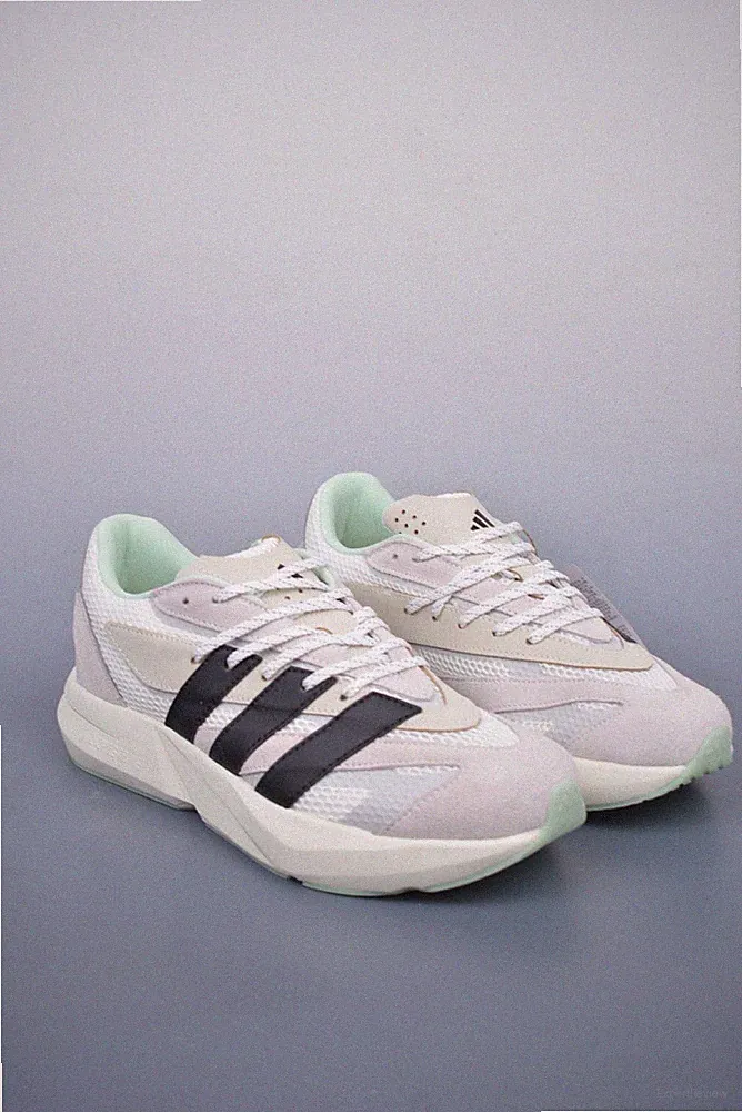 Adidas Lightblaze atmungsaktive Laufschuhe, weiß, JP8363818