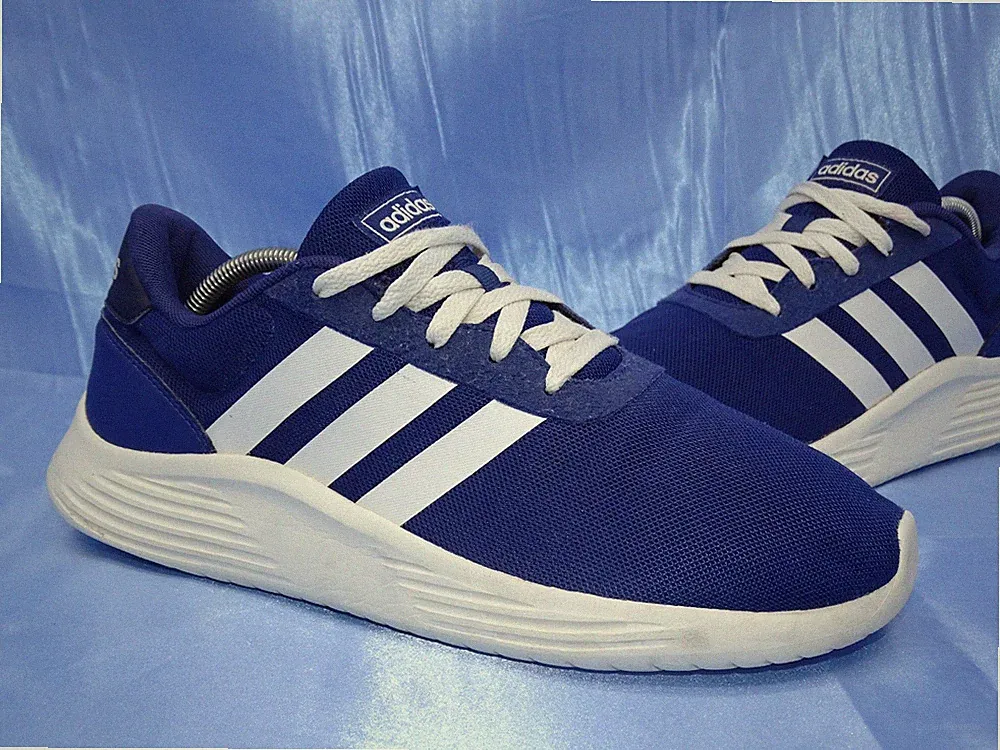 ADIDAS LITE RACER 2.0 SNEAKER GR 41 1/3 BLAU SCHUHE LAUFSCHUHE HERREN SPORT Z7
