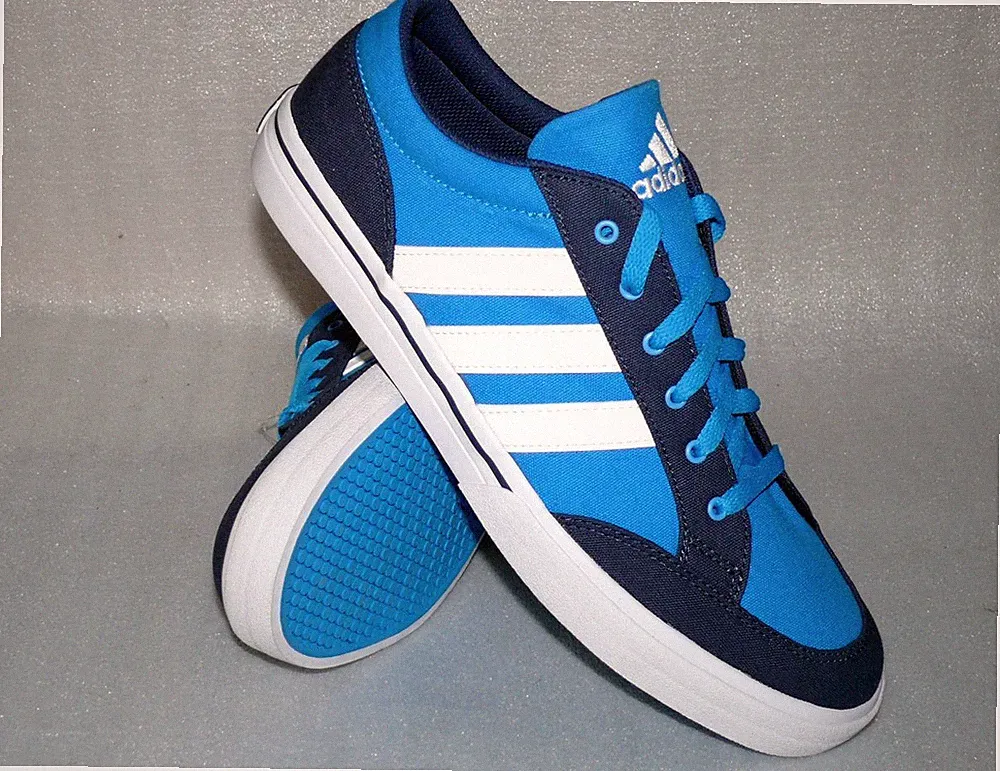 Adidas M17958 GVP Canvas STR Schuhe Ultra Running Lauf Sneaker 46 Navy Blau Weiß