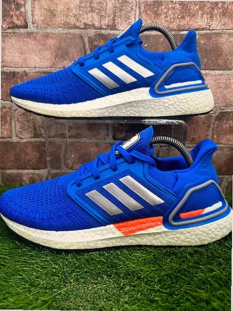 Adidas Nasa X UltraBoost 20 FX7978 Sneaker Herren UK 8,5 Fußball Blau Laufschuh