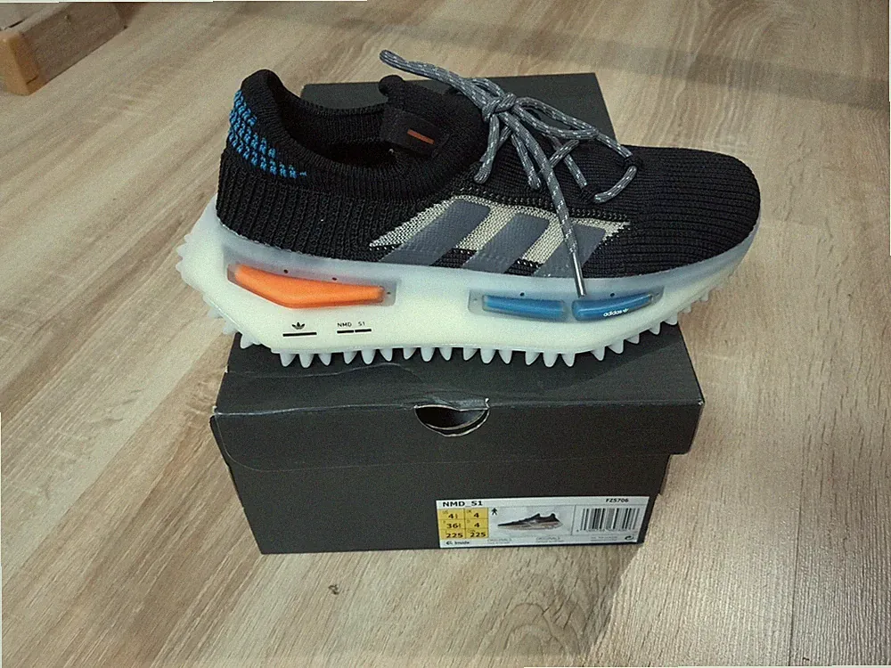 Adidas NMD S1 Unisex Laufschuhe Bunt Gr.36 2/3 - NEU + OVP + Etikett - 180€
