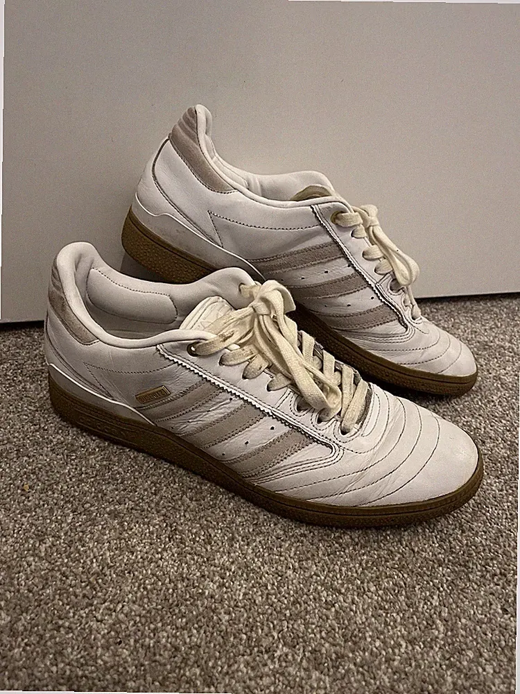 Adidas Originals Busenitz 10th Anniversary Herren Gr. UK 11,5 F37872 Weiß Schuhe