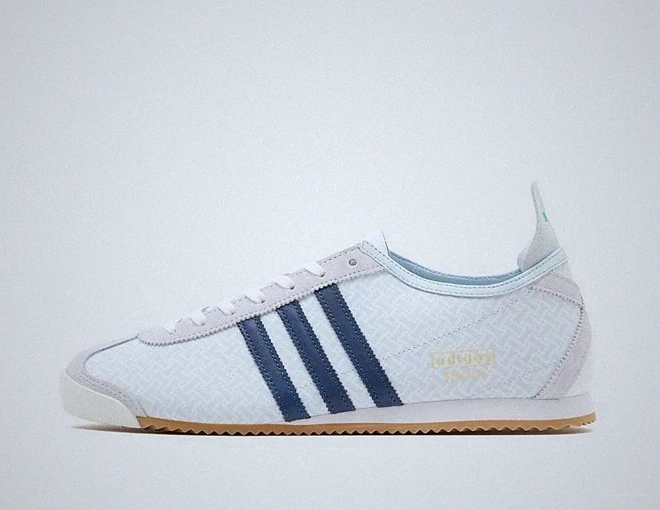 adidas Originals Herren FIGC Italia 60s Schuhe in weiß und blau