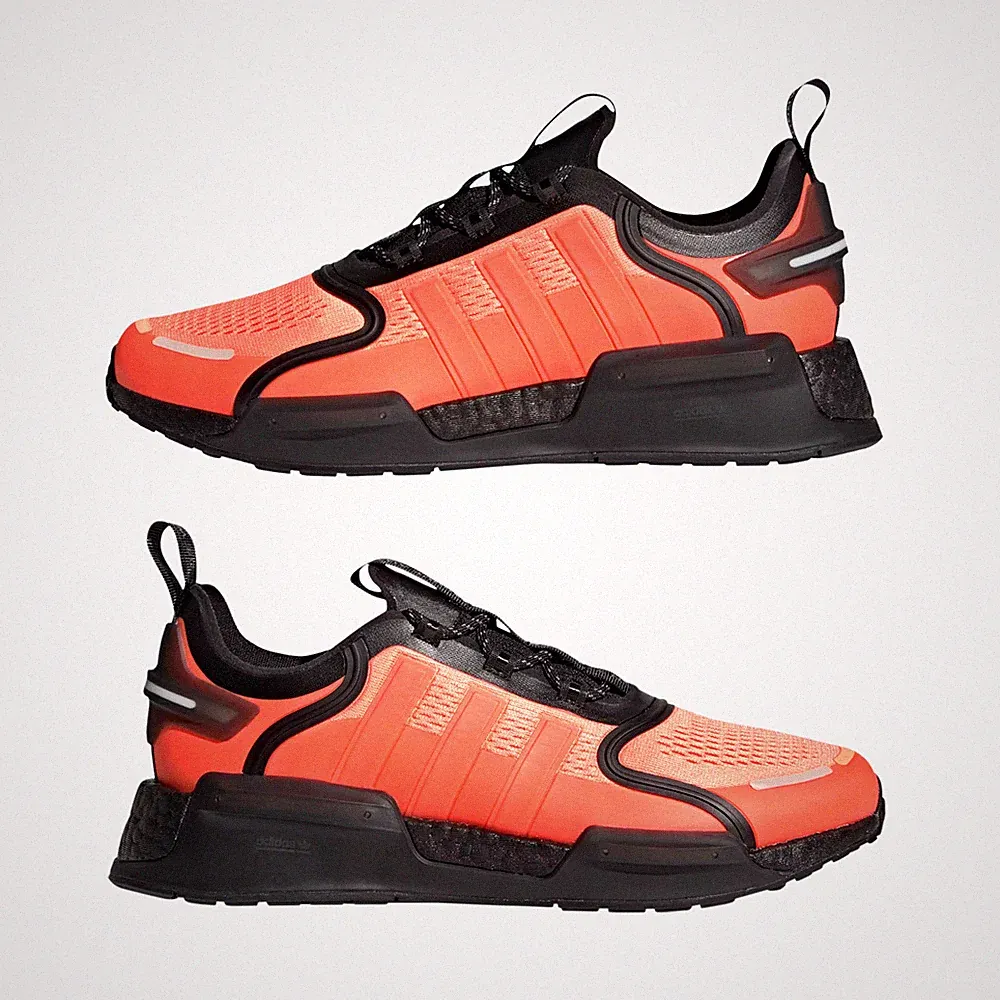 Adidas Originals NMD_V3 Men's Runners Shoes. Color: Beam Orange. New