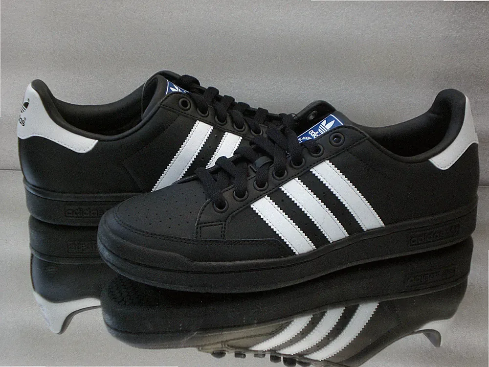 Adidas Originals Tennis Pro Lauf-Turnschuhe Sneaker Black/White Q22930 Neu