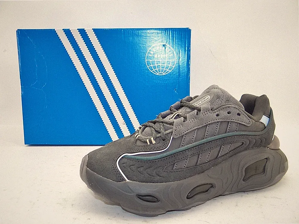 Adidas OZNOVA Sneaker Laufschuhe Sport Schuhe Grau Herren Gr.42 UK8 US8,5
