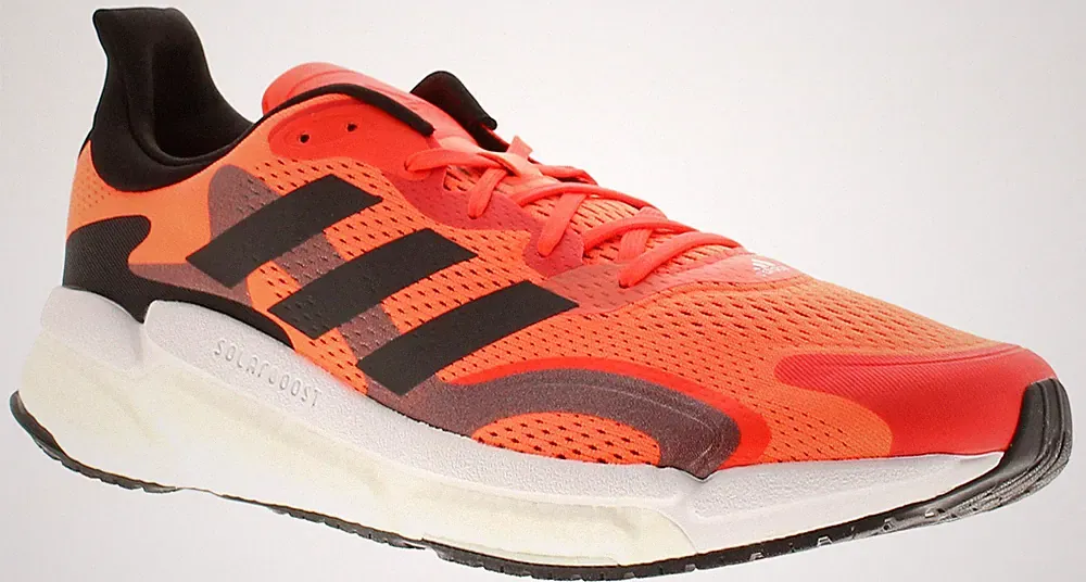 Adidas Performance Herren Laufschuhe Solar Boost 3 Schnürschuhe Solarrot Nacht m