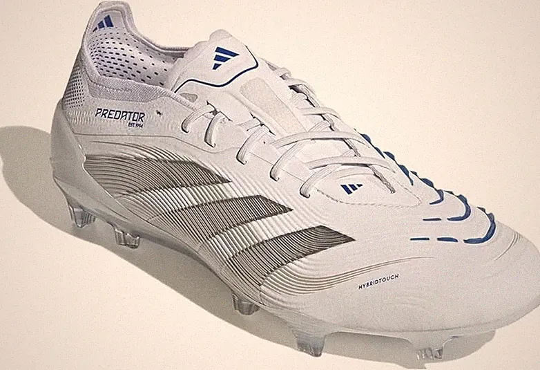 adidas Predator Elite FG Fußballschuhe weiß/silber ID3879 26,5cm Neu