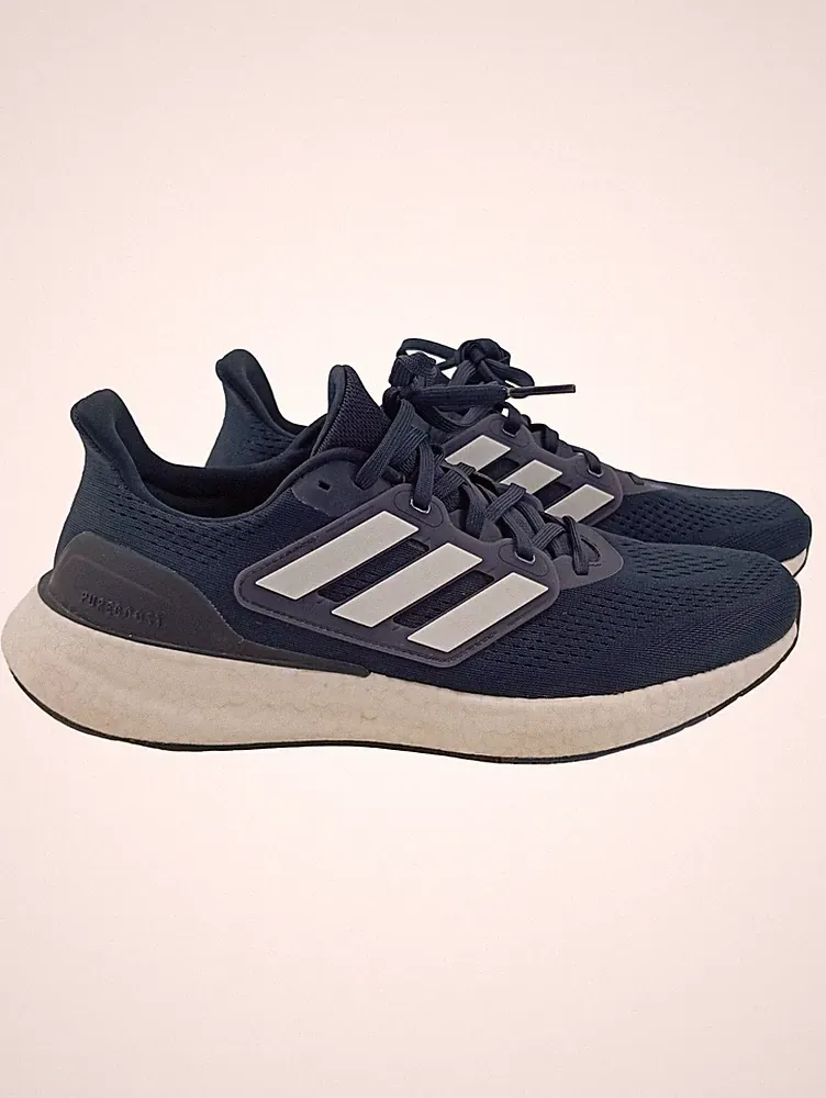 adidas Pureboost Herren Laufschuhe Gr. 46 Blau Sportschuhe