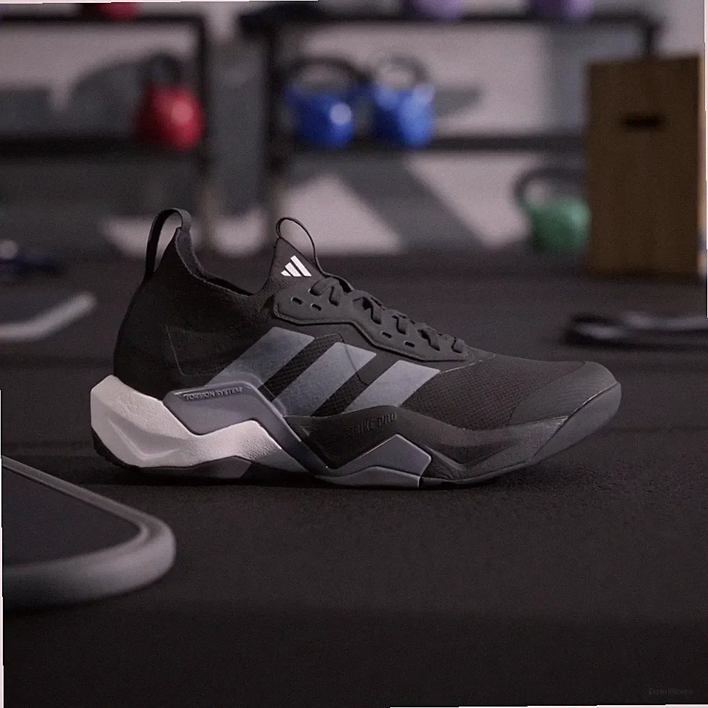 Adidas Rapidmove ADV 2 Trainingsschuhe in Schwarz / / Grau Turnschuhe UK 8,5
