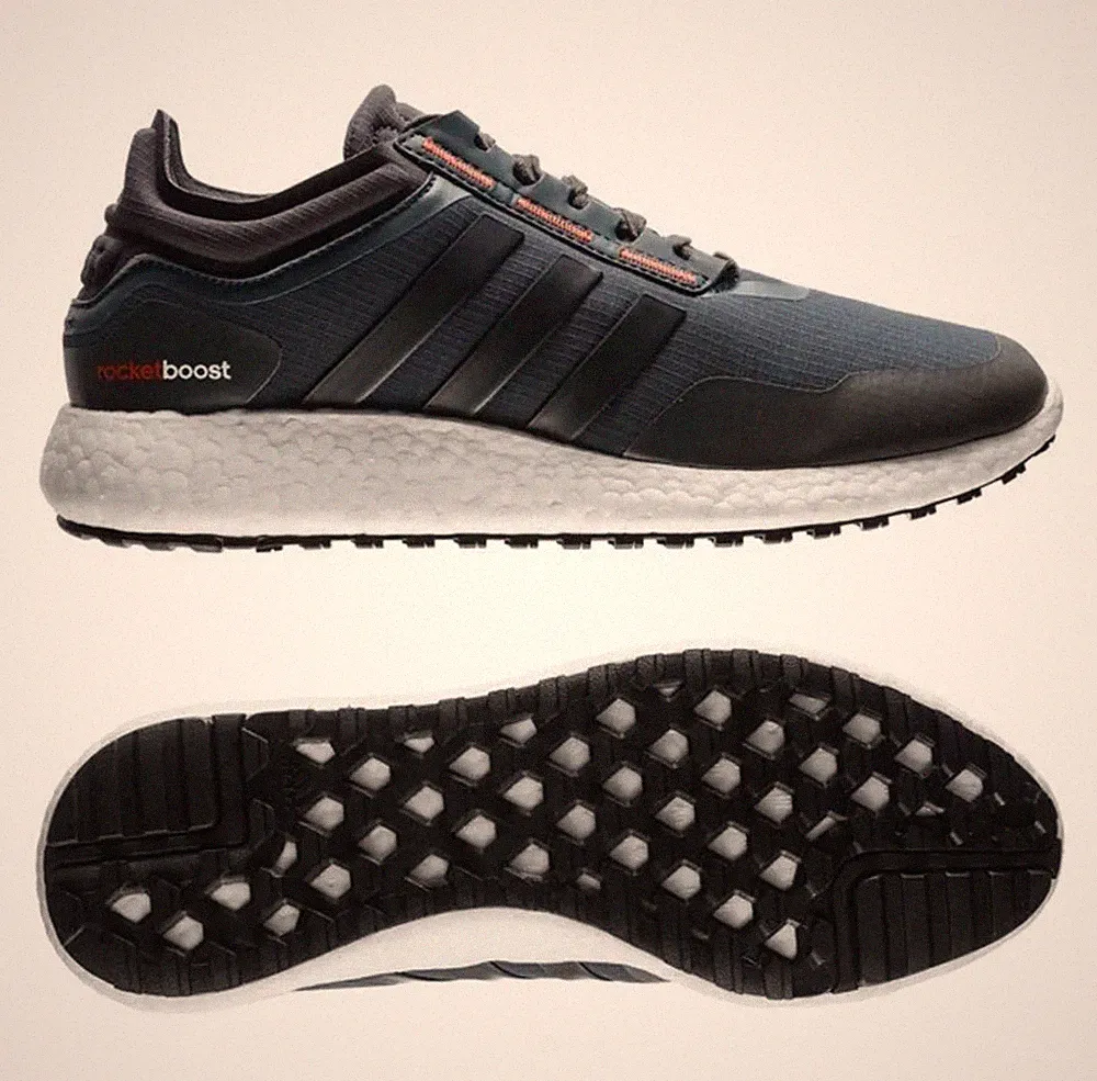 Adidas Rocket Boost Laufschuhe Turnschuhe B24466 Herren Gr. UK 7,5 NEU