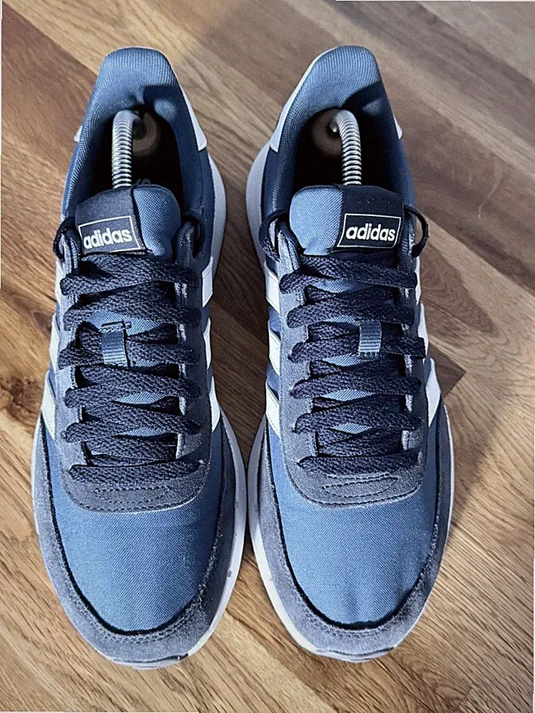 adidas Run 60s 2.0 Laufschuh Sneaker Navy, White, Blau Weiß EU Größe 42, US 8,5