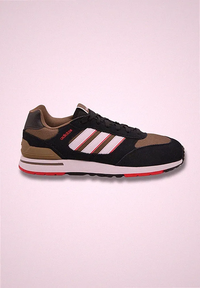 Adidas Run 80s Herrenschuhe Laufschuhe Sportschuhe Sneaker Low Schwarz ID1879