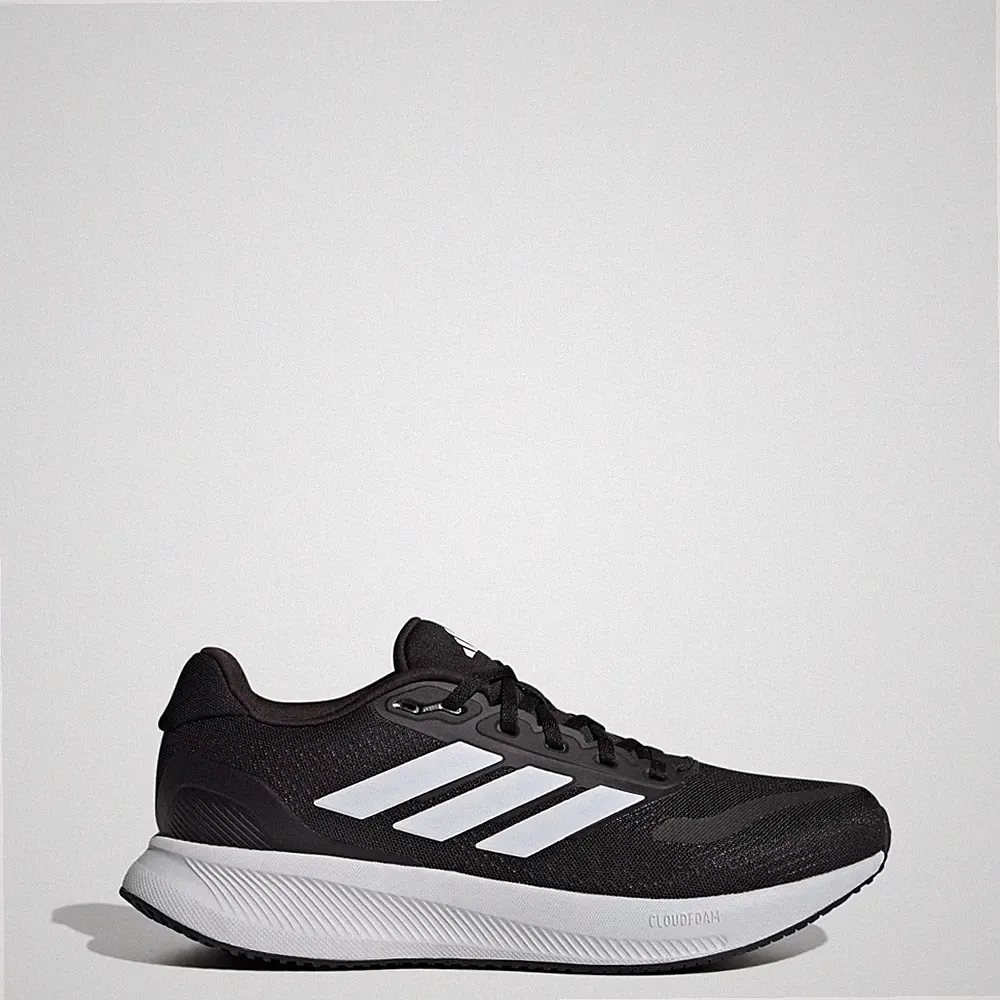 Adidas Runfalcon 5 Laufschuhe Running OrthoLite Cloudfoam Mesh Schwarz