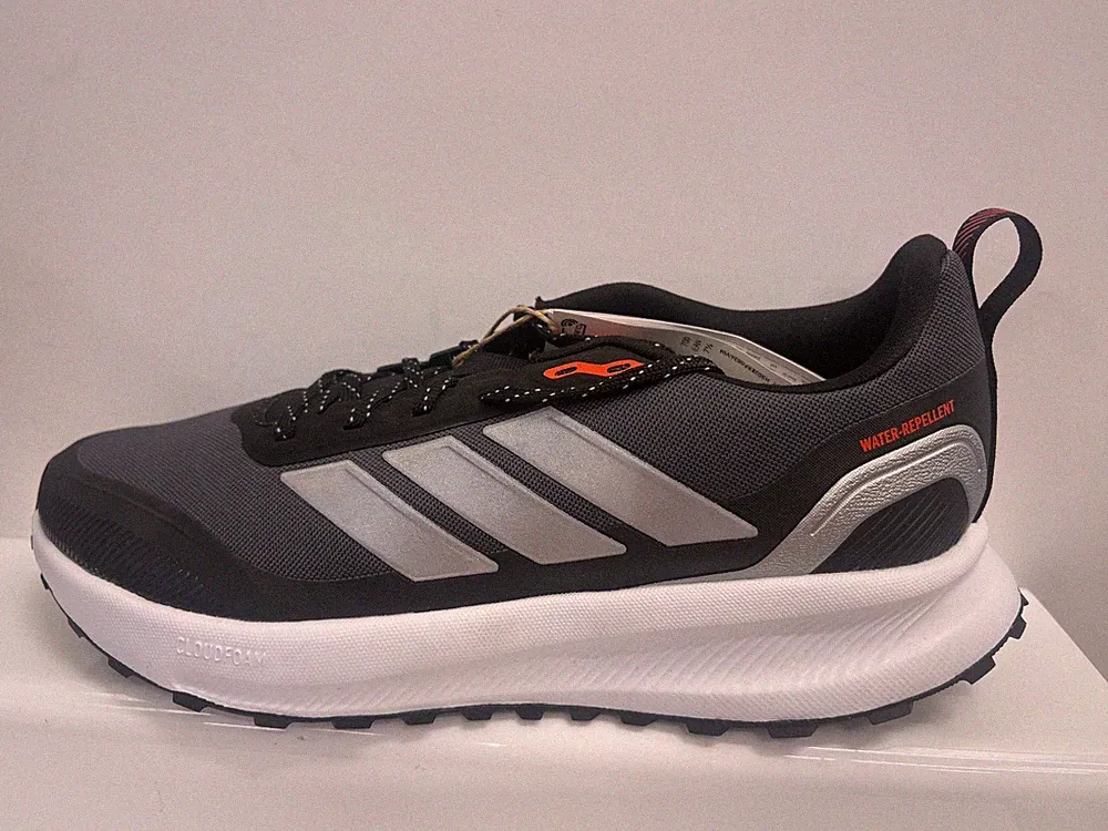adidas Runfalcon 5 TR Laufschuhe Herren UK 7.5 US 8 EU 41 1/3 Schwarz/Silber