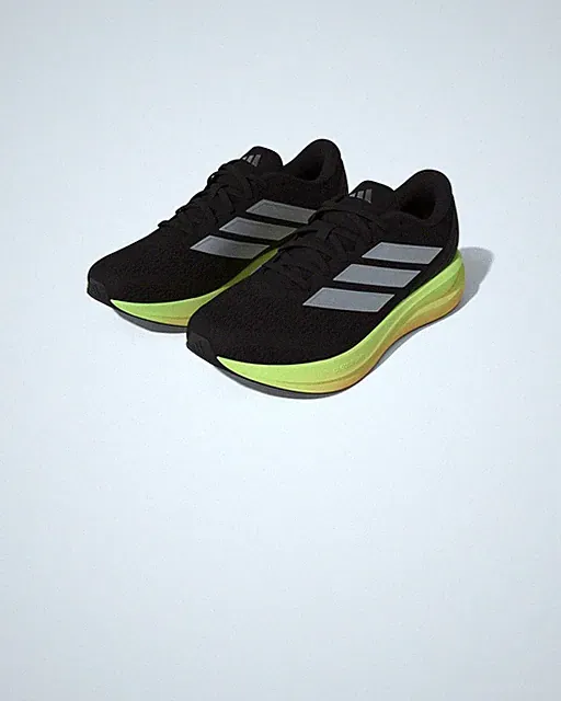Adidas Runfalcon 6 M Herren Sneaker Schuhe Schwarz Grau Gelb Running