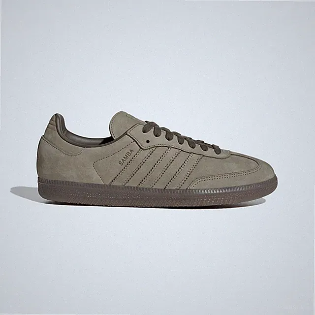 Adidas Samba OG in Clay/Shadow Olive/Gum Sneaker Schuhe