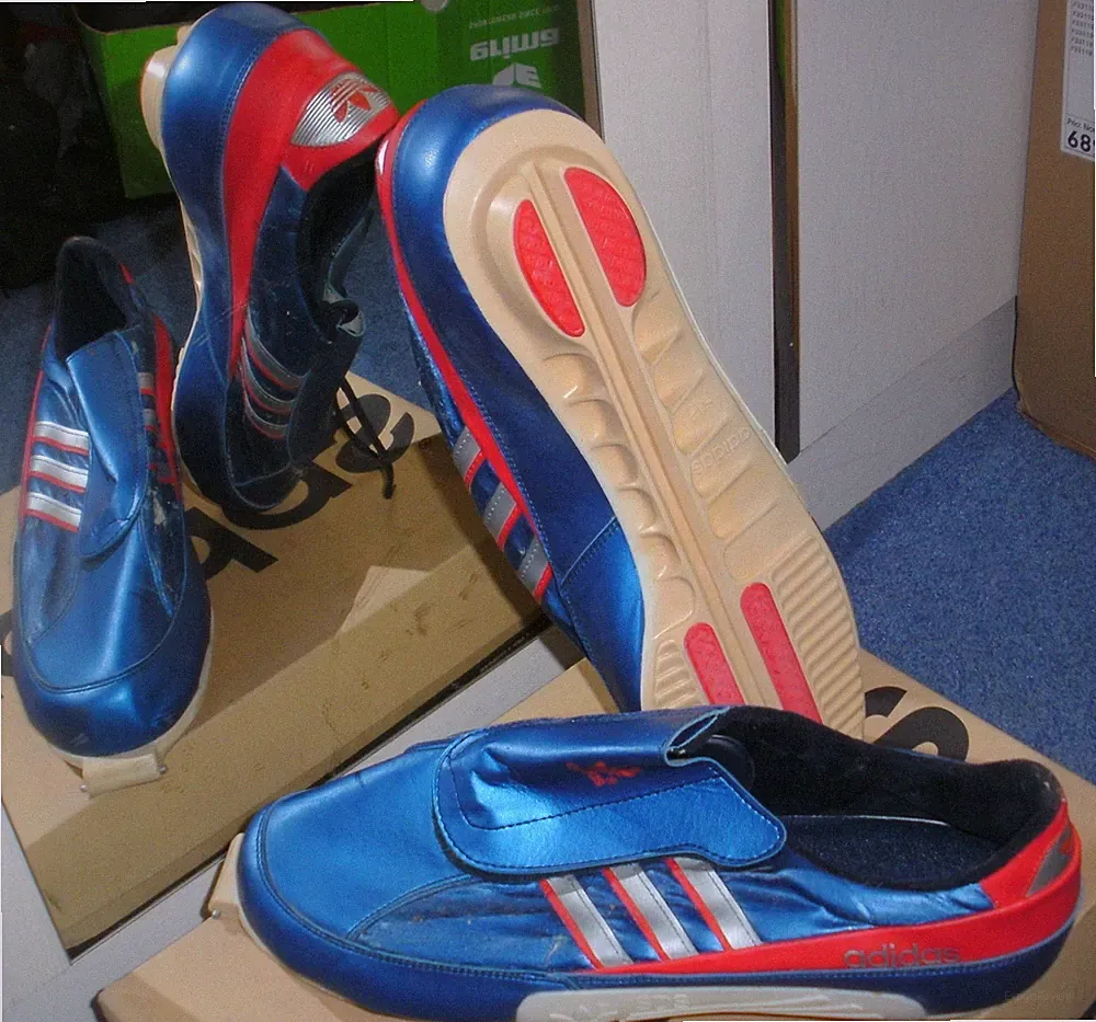 Adidas Skilanglauf / Stiefel Schuhe Nordic SDS Vintage für Sammler, Gr.13 = 47,5