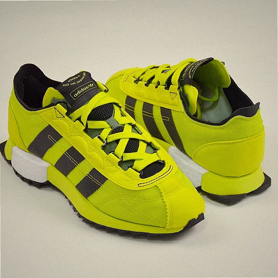 Adidas SL 7600 Boost Sneaker Schuhe Laufschuhe Kinder Damen Neon Gelb 35 36 NEU