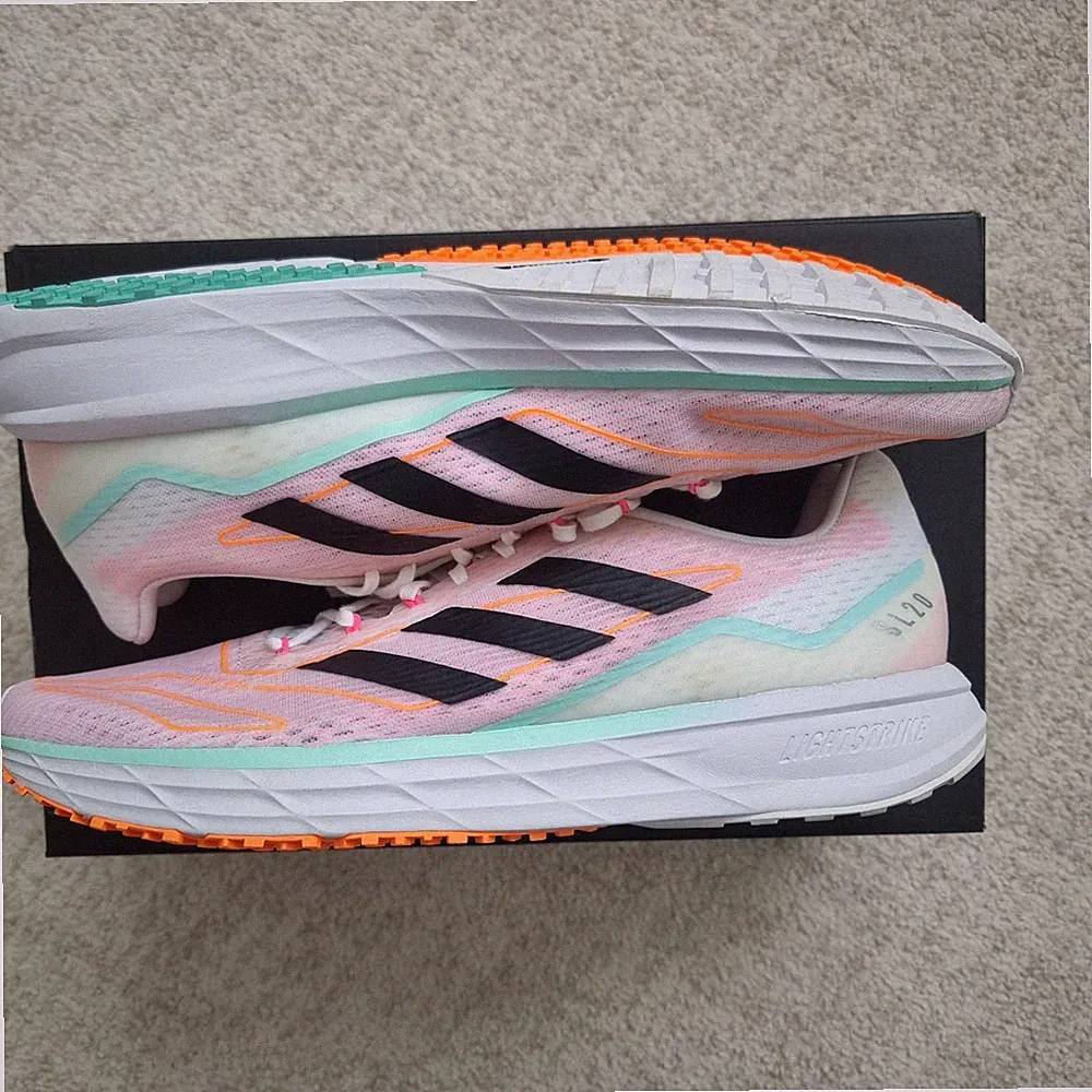 adidas SL20 Herren Laufschuhe Low Top atmungsaktiv FW2197 US 12 UK 11,5