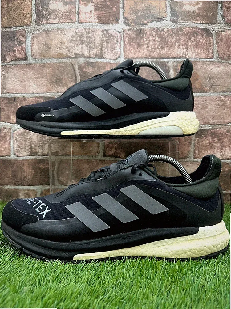 Adidas Solar Glide 4 Gore-Tex S23661 Sneaker Herren UK 9 Schwarz Grau Laufschuhe