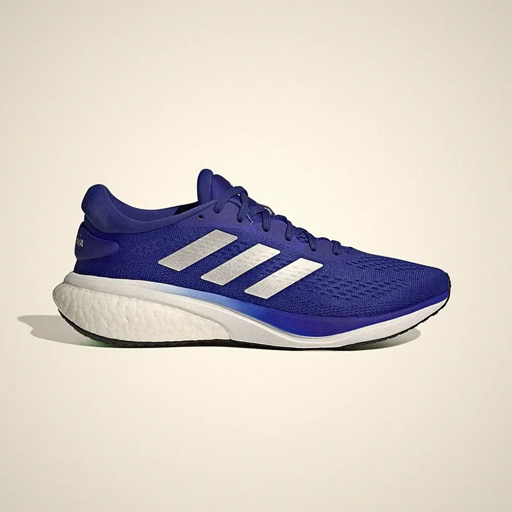 Adidas Supernova 2.0 Laufschuhe Größe 9 Blau UVP 130£ Brandneu HQ9938