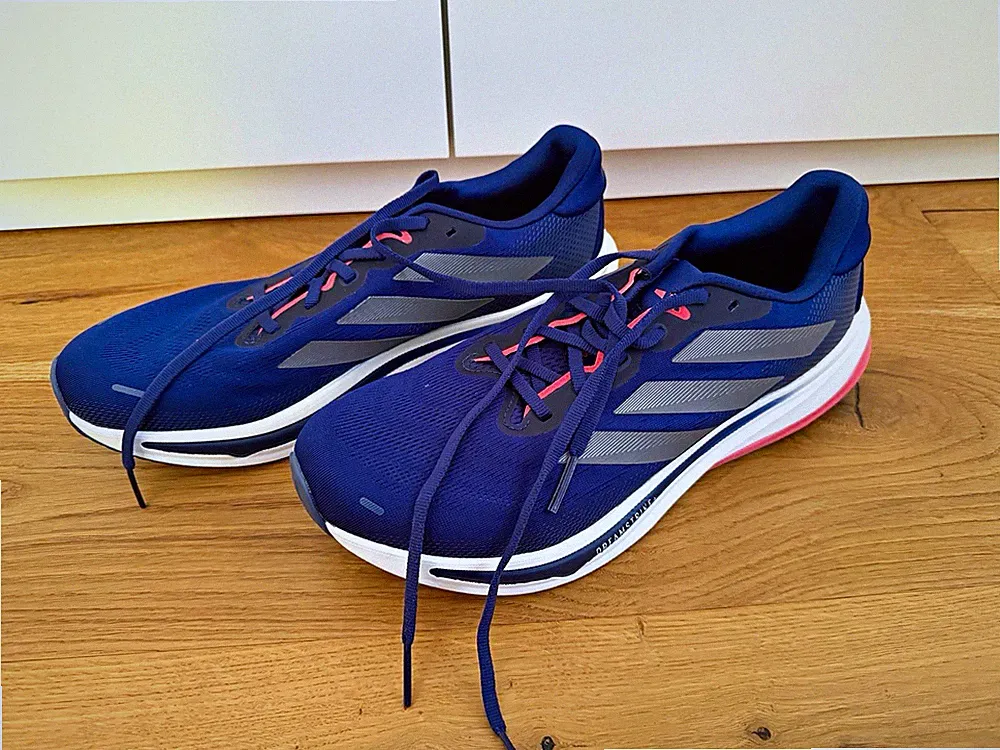 Adidas Supernova Herren Laufschuhe/Joggingschuh Blau/Rosa/Weiß (neu!) 44/2/3