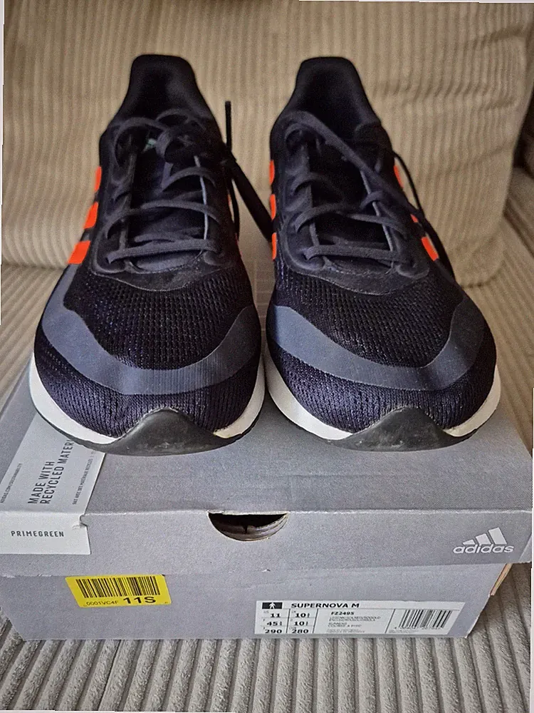 adidas Supernova M Laufschuhe Herren 45 1/3 us11 Running Jogging Mit Box Boost