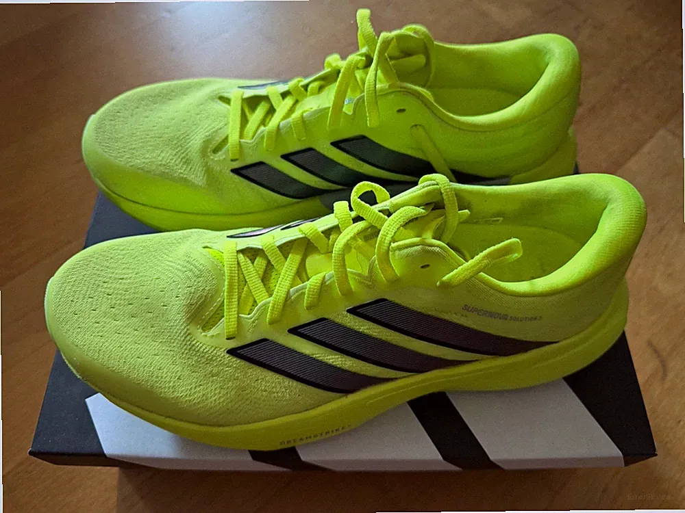 adidas Supernova Solution 3 Herren Laufschuhe Gelb/Schwarz Gr. 41 42, gebraucht