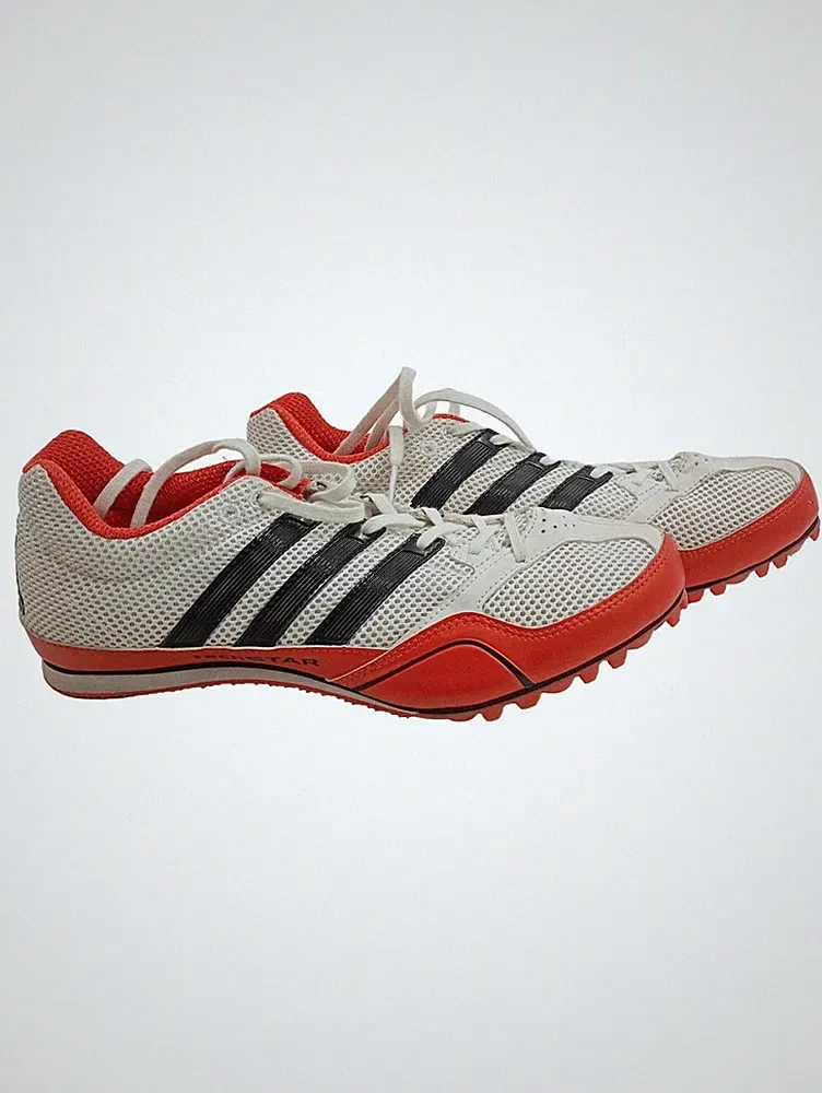 Weiß Leichtathletikschuh