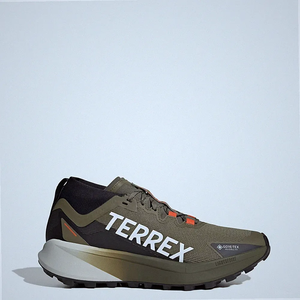 Adidas Terrex Agravic Gore-Tex Trailrunningschuhe Größe 11 grün UVP 140£ JP7252