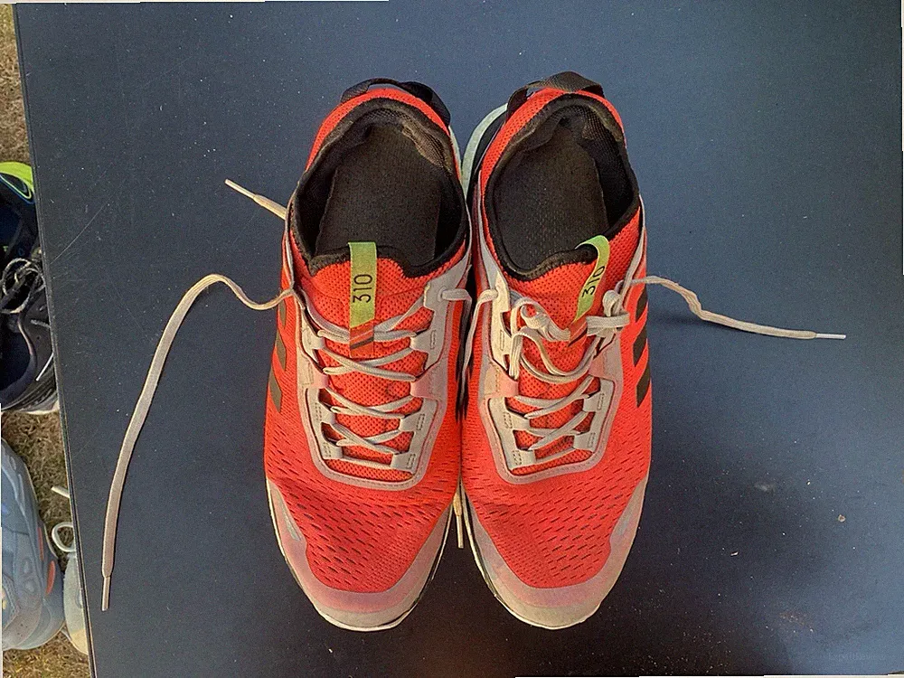 Adidas Terrex Herren Laufschuhe UK 11 sehr guter Zustand Fell Train Mountain Walsh Soloman