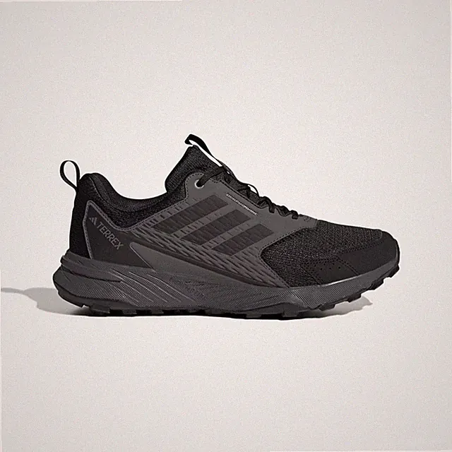 adidas TERREX Tracefinder Trail Laufschuhe Schwarz Grau UK 12.5 US 13