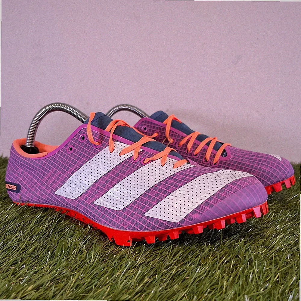 Adidas Turnschuhe Größe 9 Herren Rosa Adizero Finesse Leichtathletik Laufschuhe