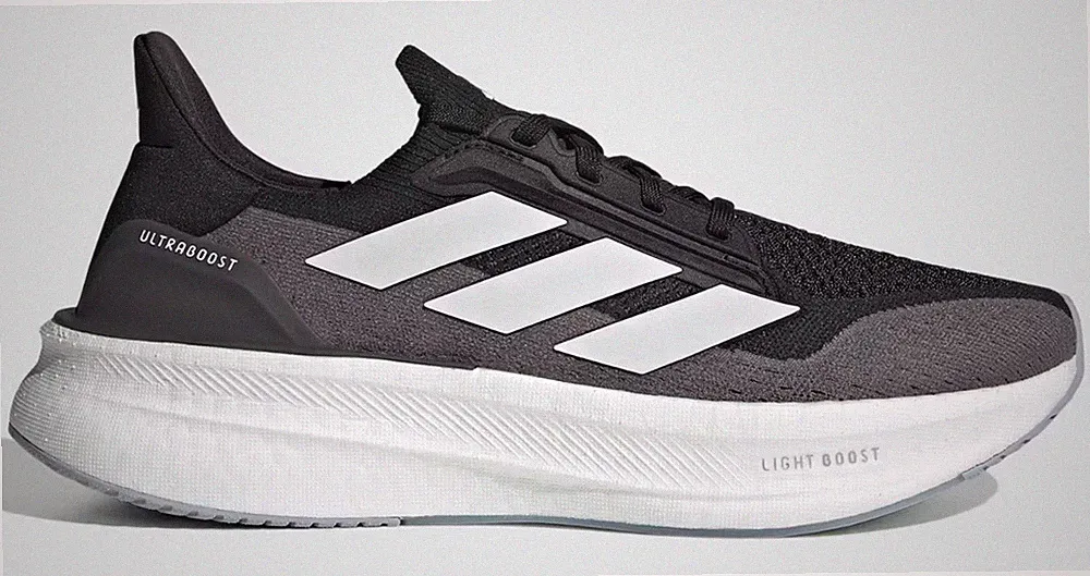 Adidas Ultraboost 5x Größe 41,1/2 Schwarz Weiß Laufschuhe mit OVP