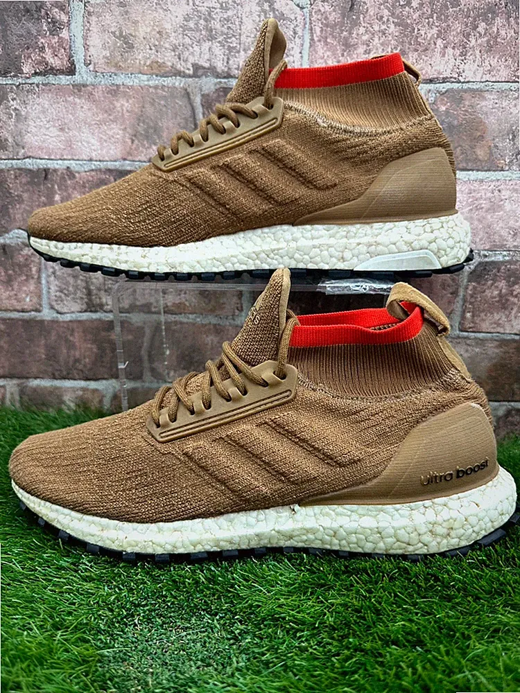 Adidas UltraBoost ATR CM8258 Sneaker Herren UK 10 Braun Raw Desert Laufschuhe