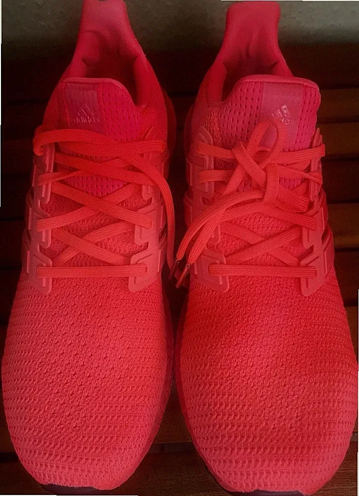 adidas Ultraboost Boost 44 2/3 Neon Pink Laufschuhe Sneaker Top Zustand