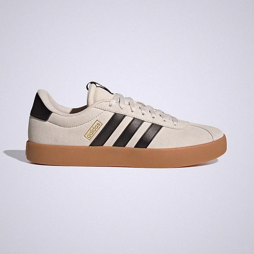 adidas VL COURT 3.0 SCHUHE in Alumina/Core Black/Gold Metallic