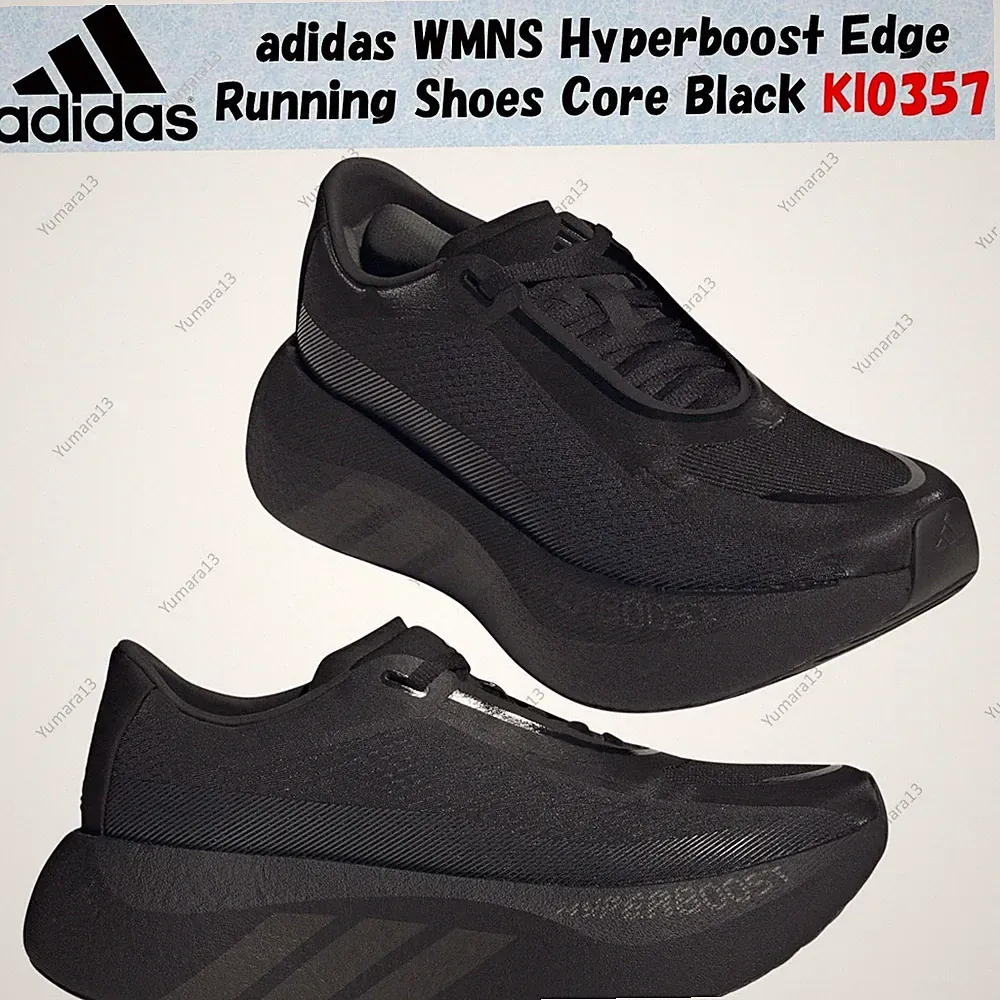 adidas WMNS Hyperboost Edge Laufschuhe Core Black KI0357 Damen Gr.