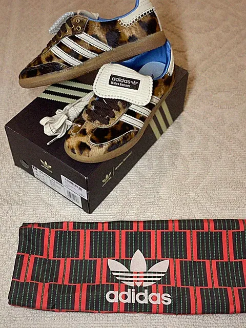 Adidas x Wales Bonner Samba Pony Leo Leopard - 36 2/3 EU - 4,5 US \\ IE0578 🐆