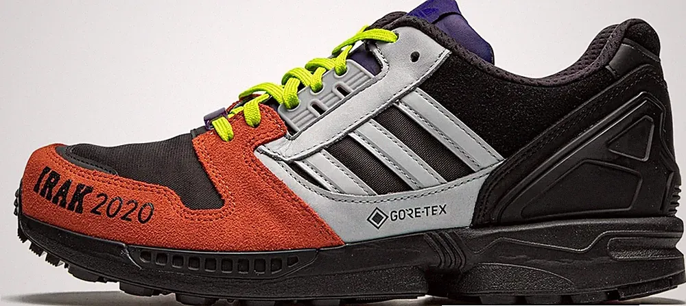 Adidas ZX 8000 IRAK GTX Sneaker Freizeitschuhe Laufschuhe Sportschuhe EU 43.5