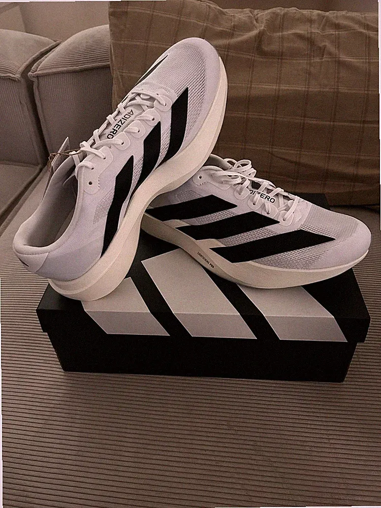 Adizero Evo SL Sportschuh Herren - NEU - Größe 44,5 in weiß
