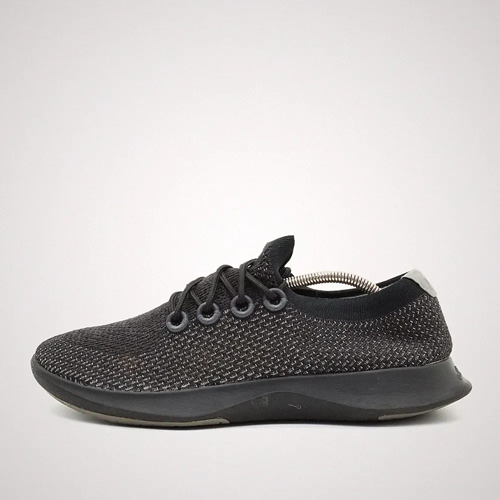 Allbirds Herren Tree Dasher Laufschuhe Schwarz Textil Low-Top Sneaker EU 43.5