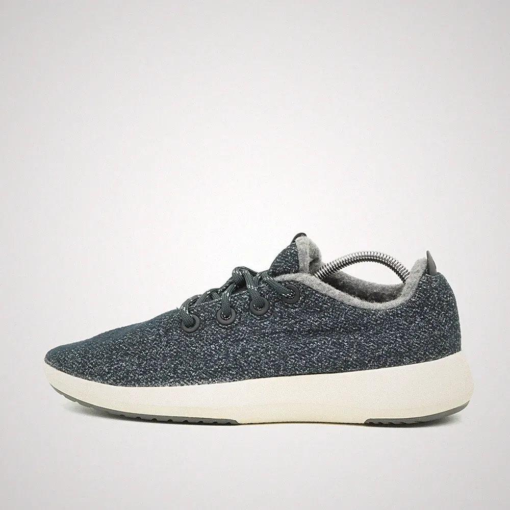 Allbirds Herren Wool Runner Laufschuh dunkelblau Low-Top Sneaker EU 44-45