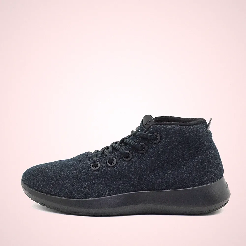 Allbirds Herren Wool Runner Mizzle Laufschuh Schwarz Nachhaltig Sneaker EU 41-42