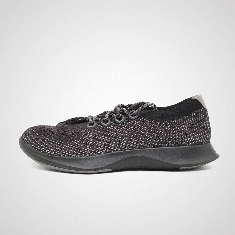 Allbirds Herren Wool Runner Sneaker Schwarz/Grau Niedrig Laufschuh EU 45